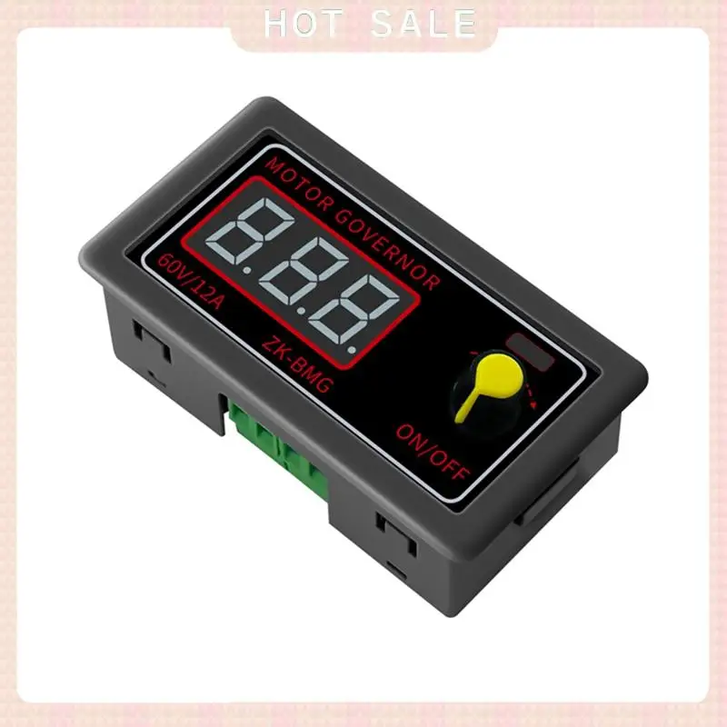 24-Hour Delivery PWM DC Motor Speed Controller Motor Fan Controller With Display Motor Controller 9-60V/12A /500W
