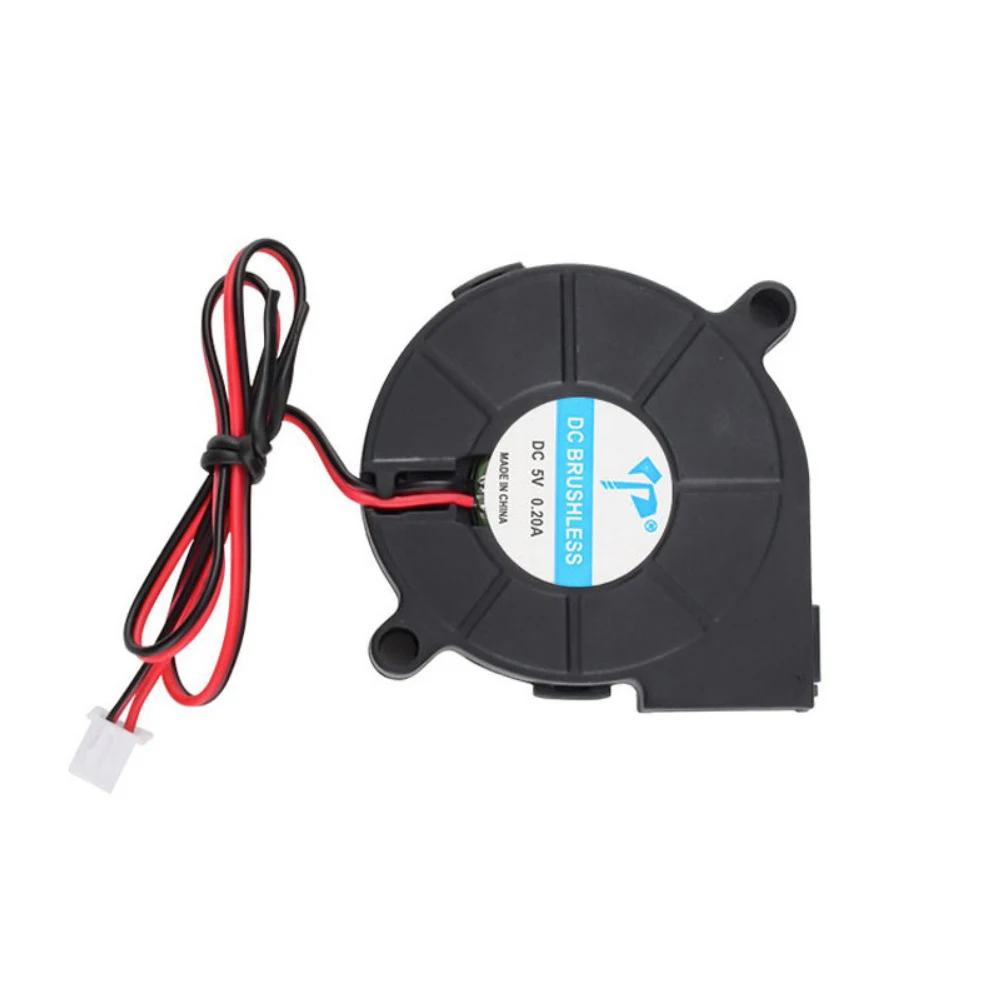 DC Turbo Blower Mute Oil-impregnated Mini Centrifugal Fan 5V/12V/24V 4000RPM 30000Hrs Long Life Low Noise 33.7dBA Turbo Blower