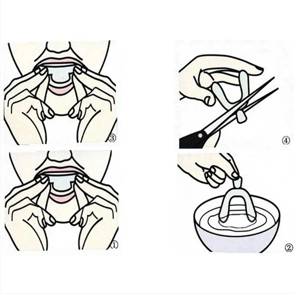 Protector bucal para dejar de amolar los dientes, protector bucal para bruxismo, ronquidos, cubiertas para evitar mordeduras