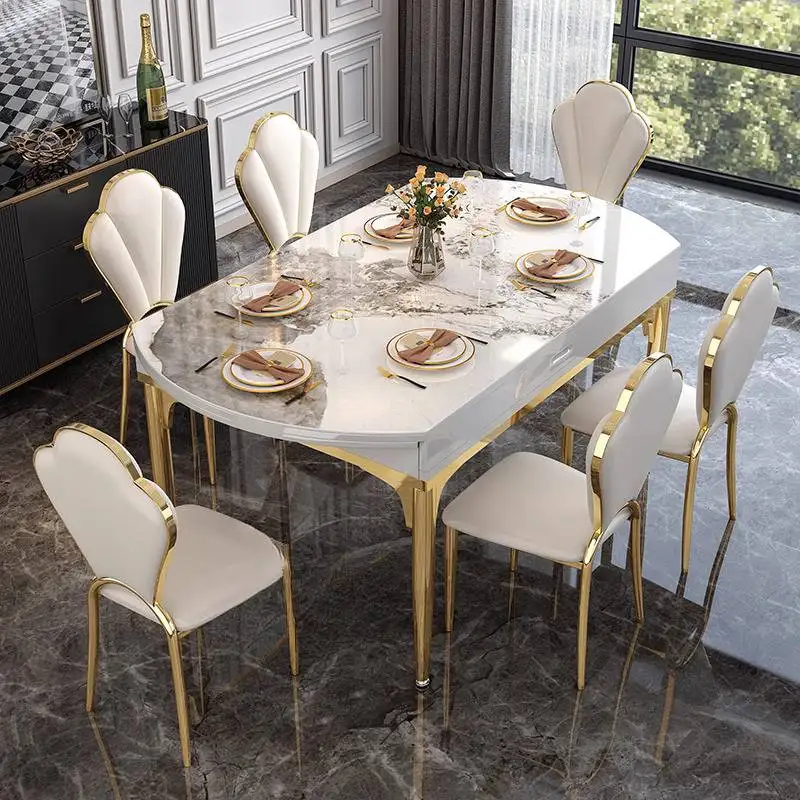 

Small Space Dining Tables White Items Italian Expandable Extending Dining Tables Modern Nordic Mesas Comedor Furniture For Home