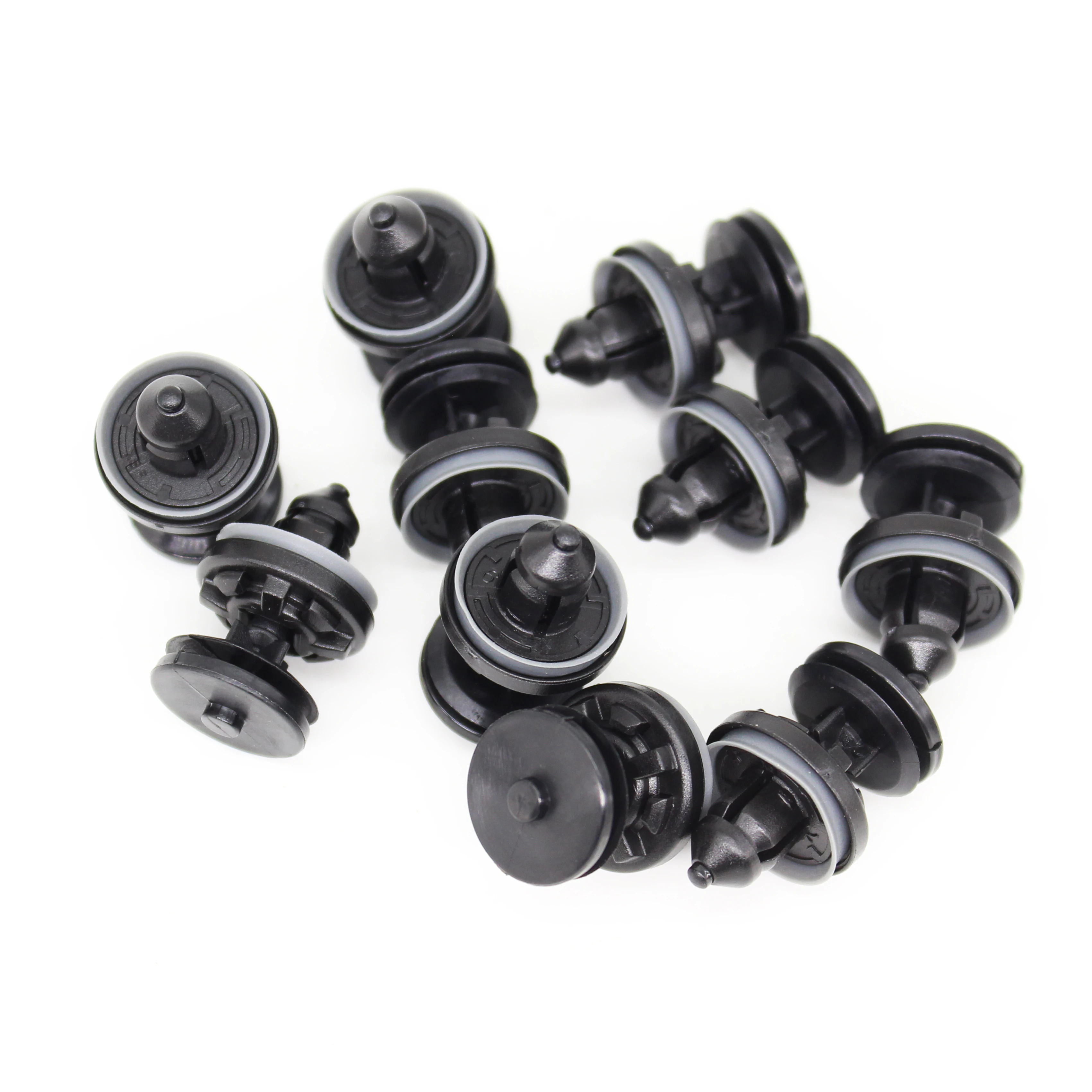 10Pcs Plastic Fastener Clips For Ford Focus C-Max Interior Door Card & Trim