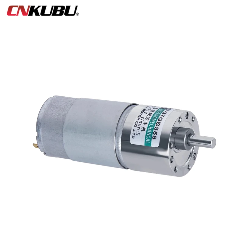 1PCS XD-37GB555 gear 1A motor brush motor 15W DC 12V 24V reversible speed regulation low speed micro motor slow motor