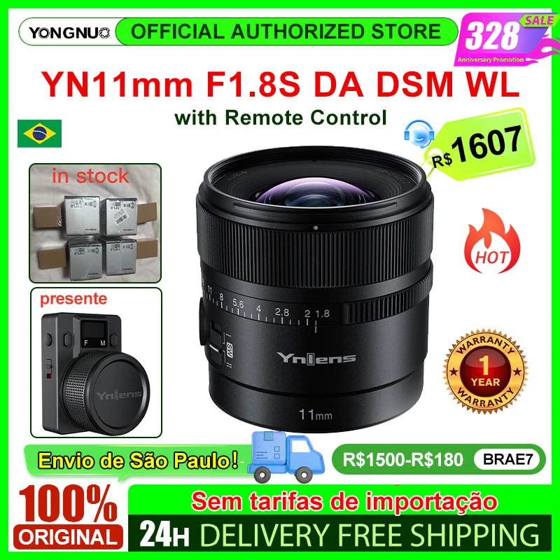 YONGNUO YN11mm F1.8S ソニー用オートフォーカス超広角APS-Cレンズ