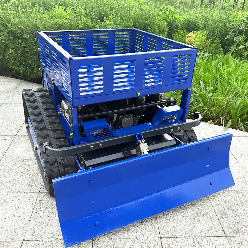 Customized Sturdy RC Lawn Mower Shock Absorption Design For Garden Slope Orchard Rough Terrain Grass Trimming