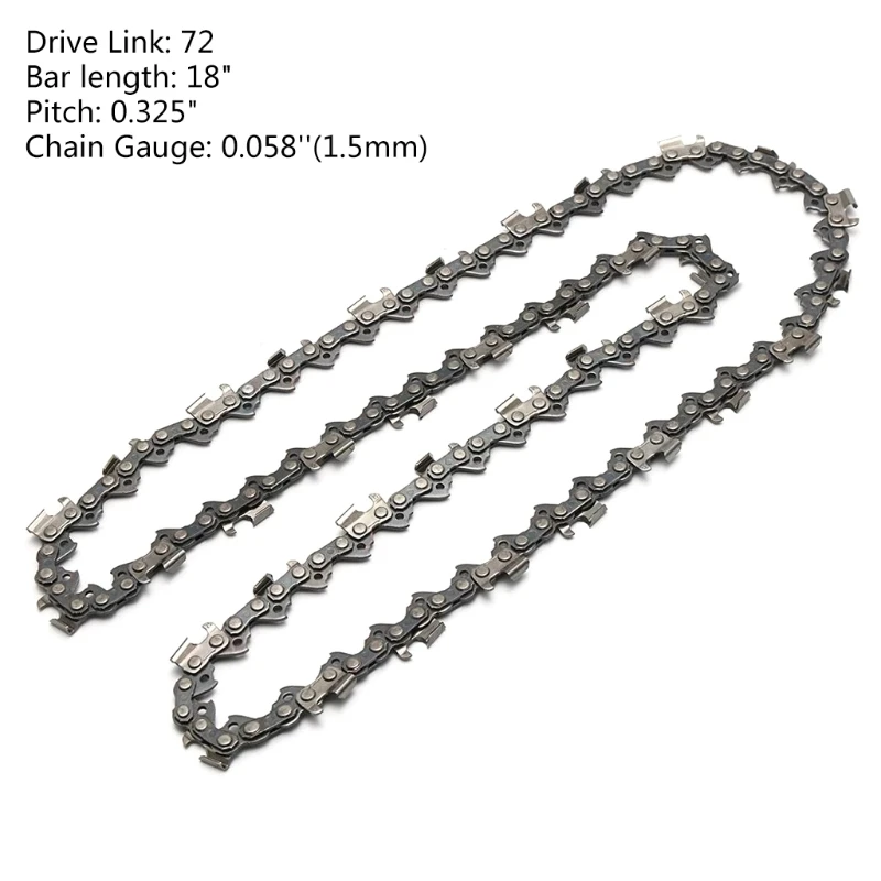 X37E Hot 18 Inch Chain Link Kettingzaag Link Link 3 / 8lp Zaagblad
