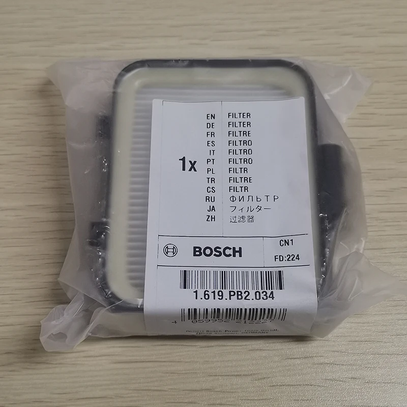 Filterset Für Bosch Gas 18V-1 & 18V-3N – 2 Stück HEPA-Filter 1619Pb2034, Waschbar, Für Staubsauger-Modelle 1600A011RL U.a.
