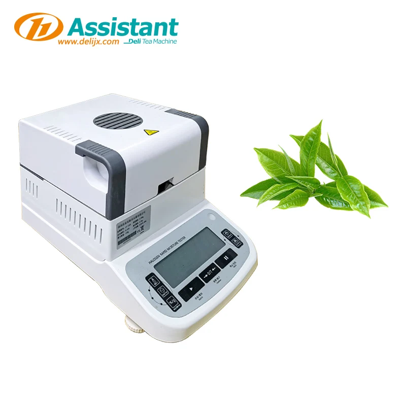 DL-SFY-120 120g Halogen rapid infrared moisture analyzer Fast Rapid Moisture Analyzer Meter with printer for tea herb seed