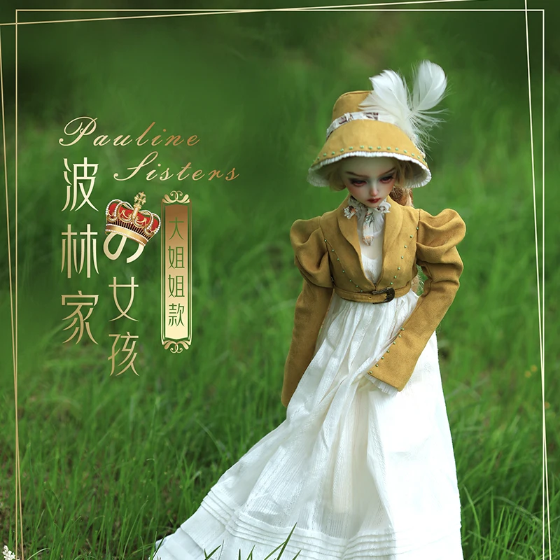 Bjd doll Cloth Pauline Sisters DIY Kits Patterns Suit Blythe 27cm OB27 45cm SDGR SD16