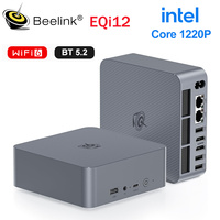 Beelink EQI12 Mini PC Intel Core 1220P i5-12450H i7-12650H RAM 16GB 32GB DDR4 500GB 1TB SSD Wifi6 BT5.2 Laptop Gamer Computer