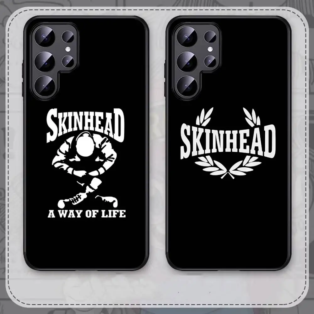 SKINHEAD A WAY OF LIFE Phone Case For Samsung S 24 fe 25 Ultra plus 20 lite 21 30 22 23 24 22 Ultra 5G Fundas