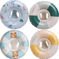 Rooxin Pool Float Child  Swim Ring Tube Inflatable Swimming Seat Ring For Kid Swimming Circle Beach Water Play Swim Tube ﻿ ﻿ ﻿