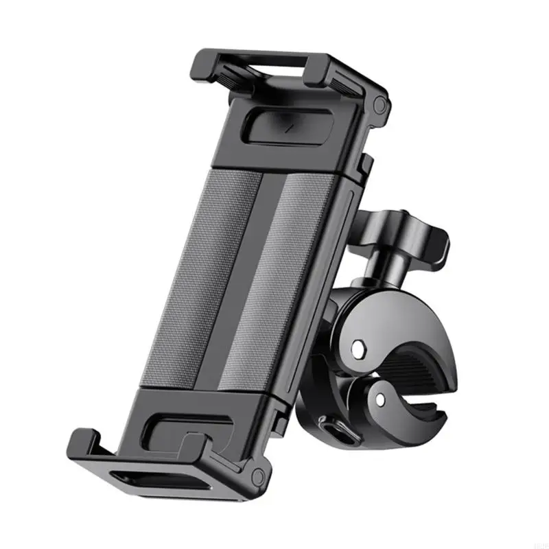 462E Motorcycle Phone Holder Bicycles Phone Holder Mount Adjustable Bracket For 4.7-7inch Mobile Device