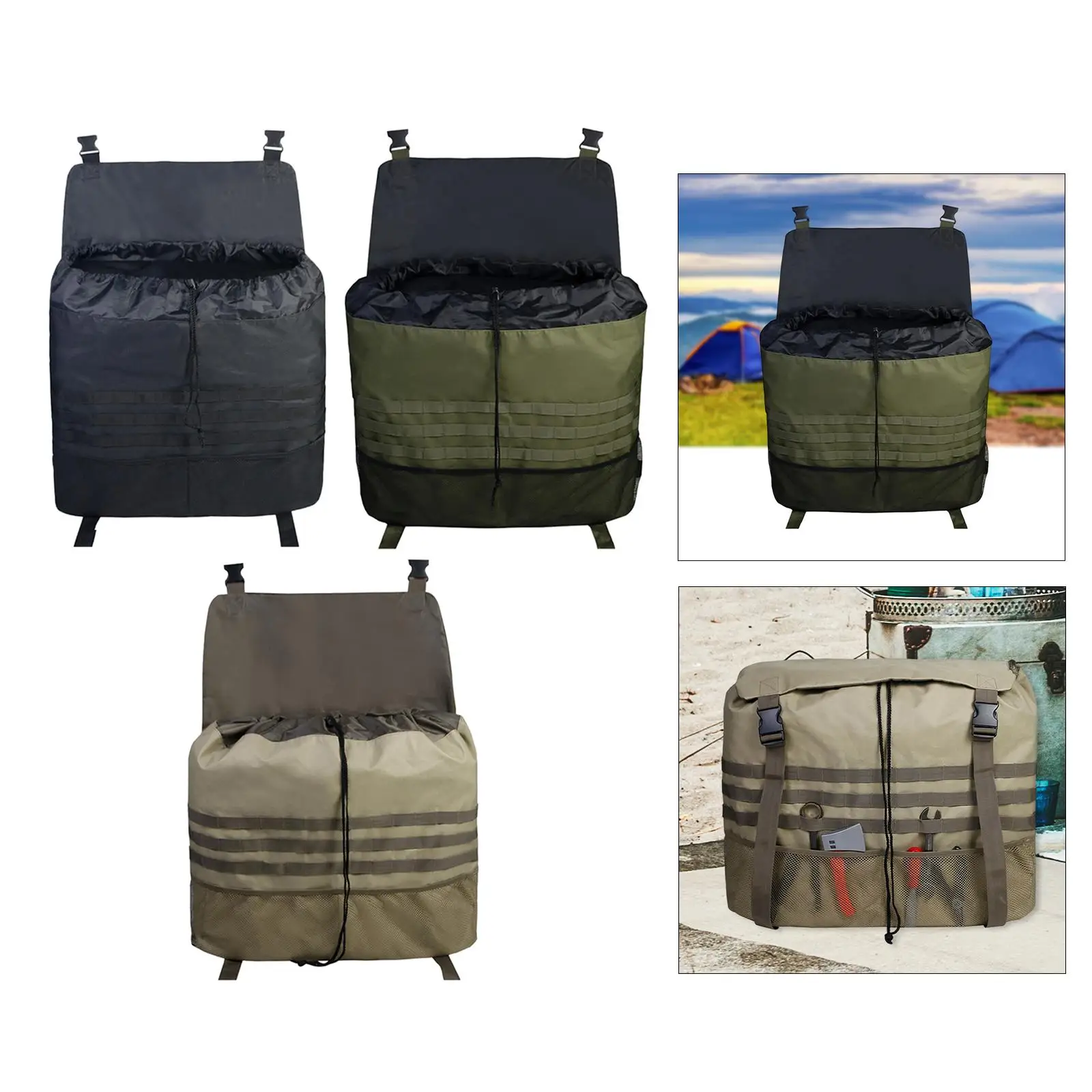 Spare Tire bag Adjustable Backpack for Truck Tailgate Camping