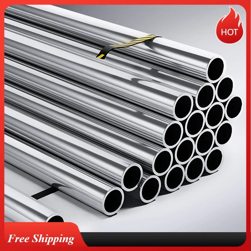 1-10pcs 304 Stainless Steel Round Capillary  1mmx0.7mm4x3mm6x4mm8x6mm10x8mm10x9mm12x11mm  Seamless Straight Tube250mm/500mm Long