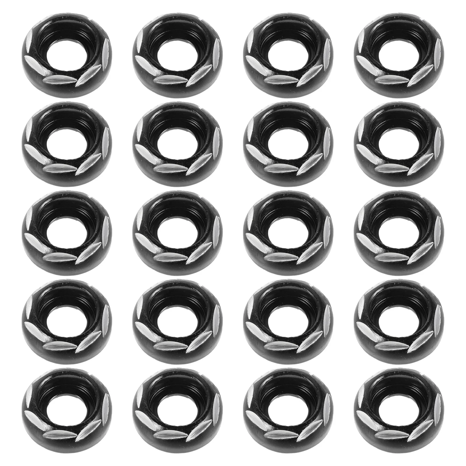 

20Pcs License Plate Screw Gasket Motorcycle Aluminum Alloy Screw Washers Number Plate Mount Motorbike License Frame Modification