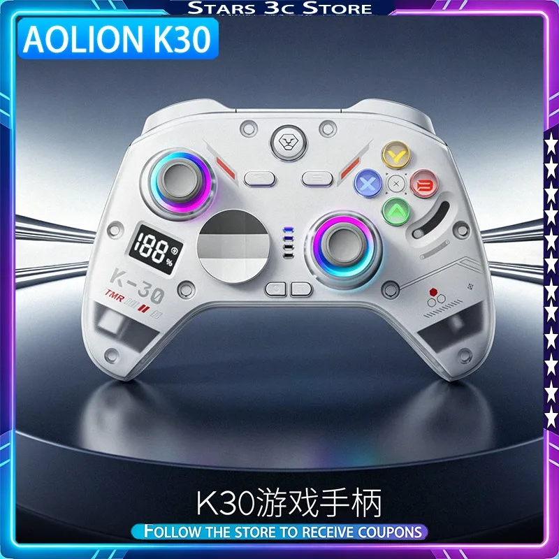 manette-de-jeu-aolion-k30-qualite-esports-joystick-tmr-micro-mouvement-lineaire-double-declencheur-sans-fil-trois-modes-coque-magnetique