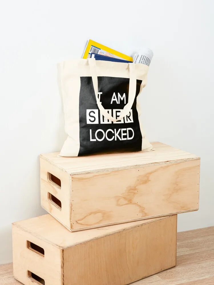 Sherlocked Tote Bag bag luxury women shopper bag woman Fabric Woman shopper