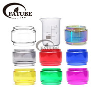 FATUBE 3PCS Rainbow Clear Measuring Cup Colored GLASS for Stick V9 Max 8.5ml / Stick V9 Kit 5ml