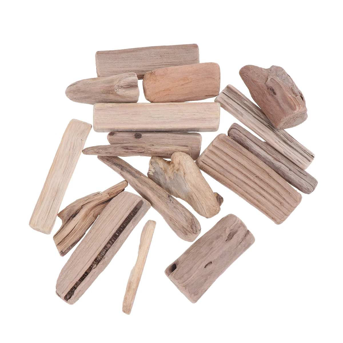 

30 Pcs Fish Tank Decorations Driftwood Large Aquarium Wooden Adornment pH Buffering Plant Anchoring Moss