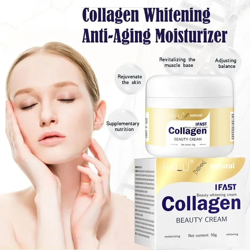 

Collagen Face Cream Firming Anti Wrinkle Anti Aging Dark Spot Remover For Face Serum Whitening Cream Face Creams Skin Care