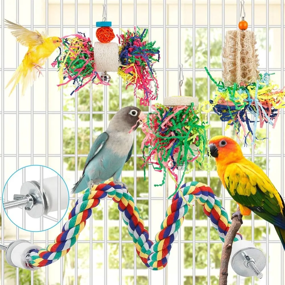 Thumbnail 4 - #1 Trending Hanging Bird Chew Toys Right Now