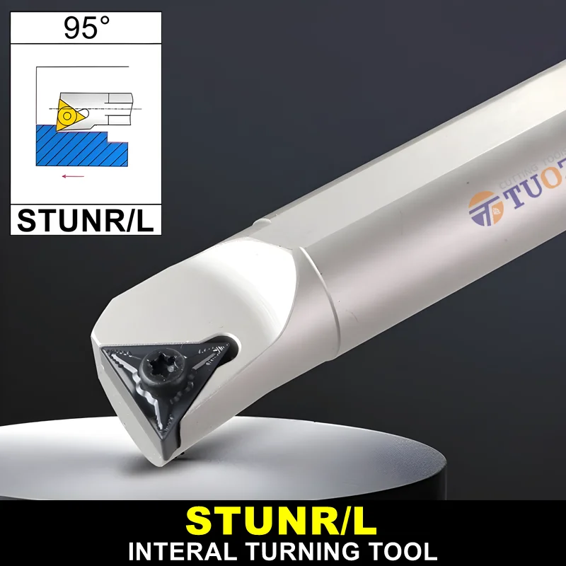 

STUNR STUNL 95° Lathe Tools S16Q-STUNR16 S16Q-STUNL16 S20R-STUNR16 S20R-STUNL16 16MM 20MM Insert TMG1604 Internal Turning tools