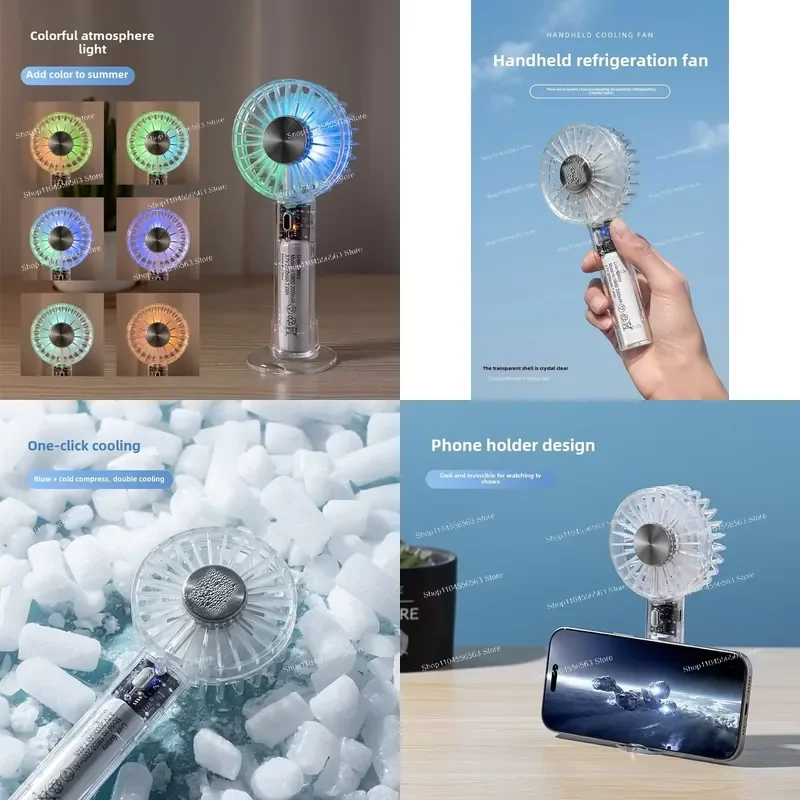 Handheld Small Fan USB Cooling Fan, Outdoor, Turbo High Speed Handheld Fan