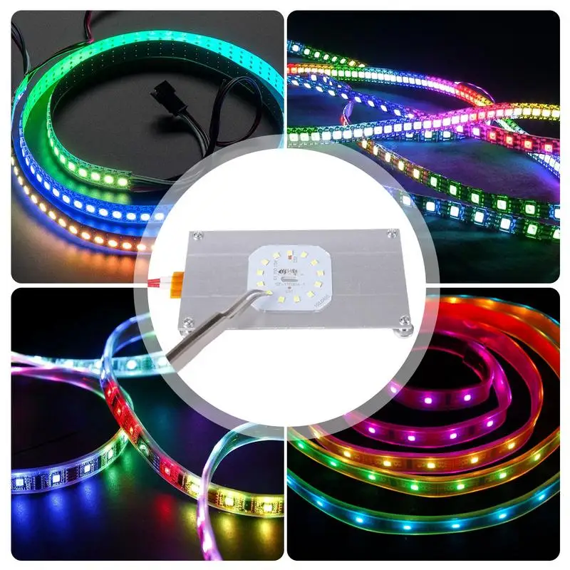 LED Lamp Remover Demolition Chip Welding Soldering Station PTC Heating Plate 220V/600W Aluminium Split Plate Heater