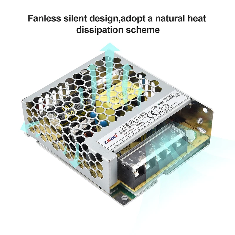 

35W LRS Series Switching Power Supply LRS-35-5 LRS-35-12 LRS-35- LRS-35-15 LRS-35-24 LRS-35-36 LRS-35-48 AC to DC 12V 24V PSU