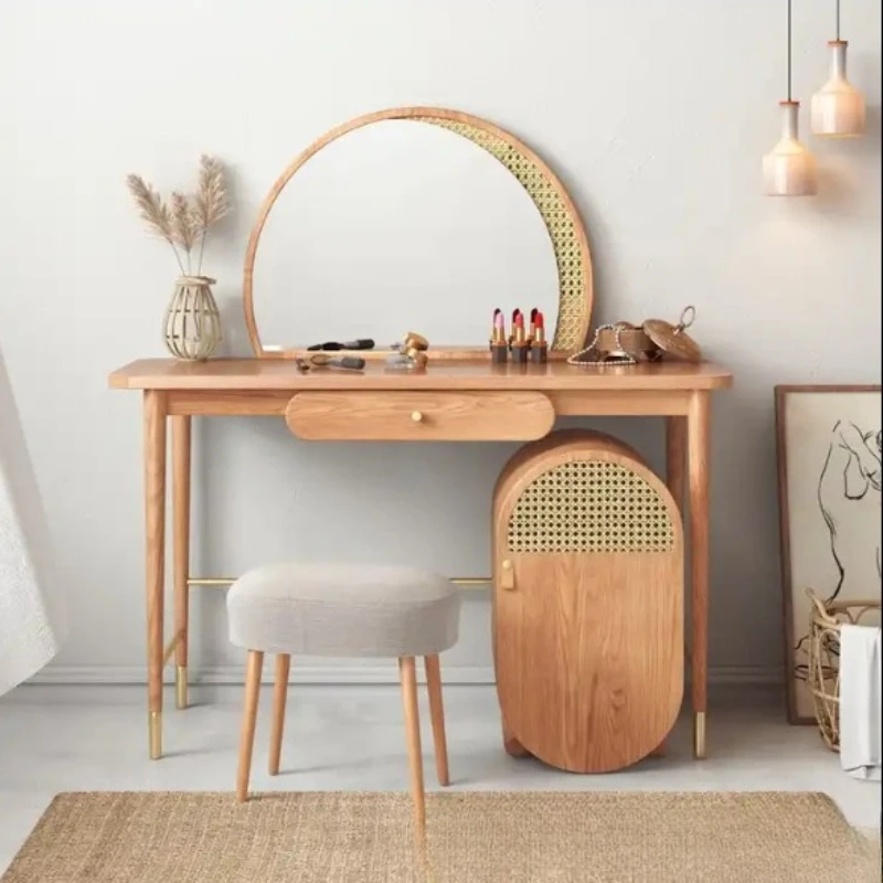 Modern high-version makeup table dresser light luxury high-end storage cabinet integrated modern simple master bedroom dresser