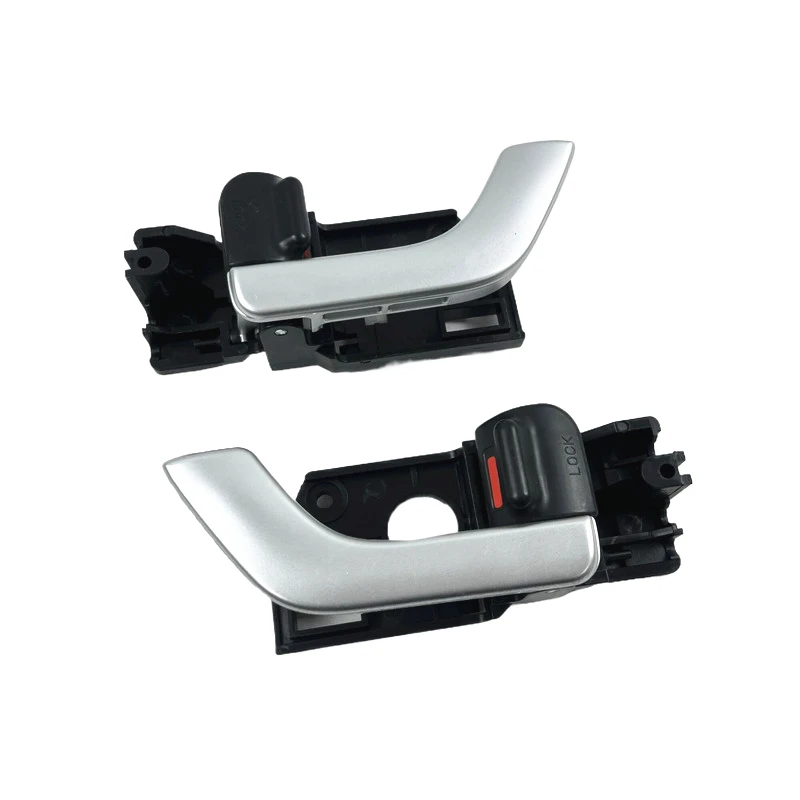 Image of Silberner Innentürgriff links rechts für Hyundai Tiburon Coupe 2003–2008 826102C500 826202C500 82610 2C500 82620 2C500