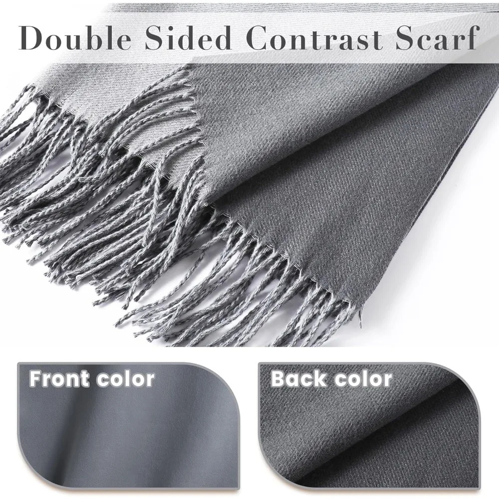 Damessjaal Grote Pashmina Sjaals en omslagdoeken Lichte deken sjaal voor avondjurk Warm dagelijks reiskantoor