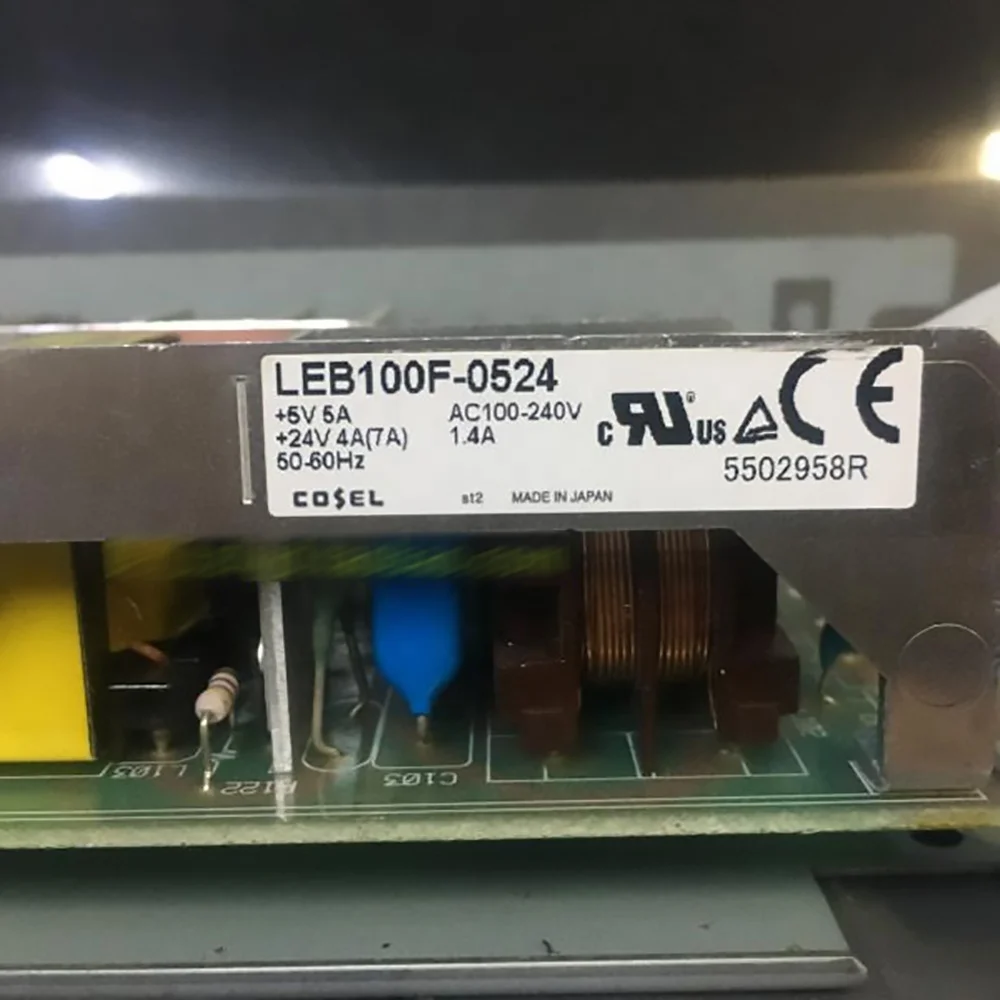 LEB100F-0524 para COSEL, placa de circuito de potencia de desmontaje Original + 5V/+ 24V 50-60Hz, prueba perfecta