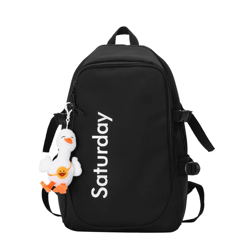 

South Korean version of junior high school students Sen color backpack college students couples backpack is a trend