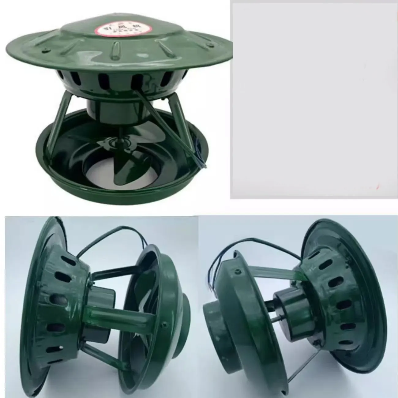 مروحة مسودة مستحثة لاستخراج الدخان عالية السرعة للمدخنة المنزلية 220 فولت، 60 وات #2