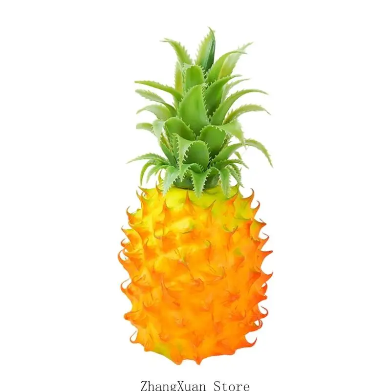 Künstliche Fruchtmodellsimulation, strukturierte Ananas-Dekoration für Schaufenster, Raumarrangements und Fotoszenen-Nutzung – Detail 5