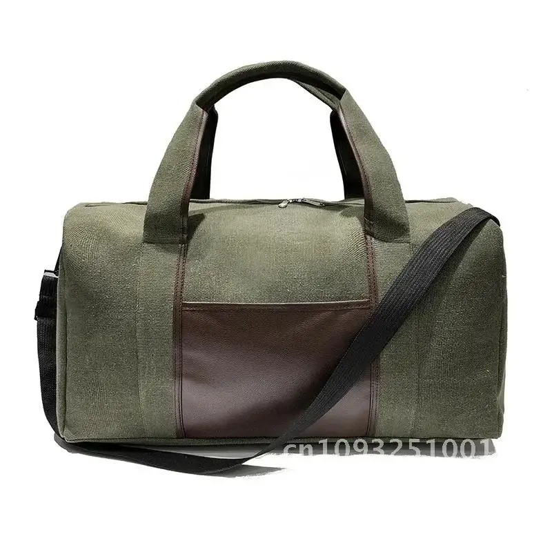 Lona simples bagagem de viagem sólida bolsas durável duffel das mulheres dos homens para sacos organizador crossbody fim de semana transportar ombro