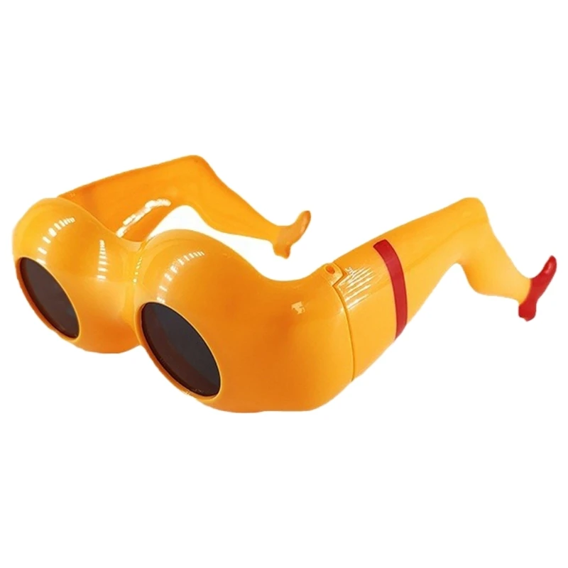 Hip Hop Sunglasses Stylish Buttock Unique Prank Sunglasses for Girls Boys