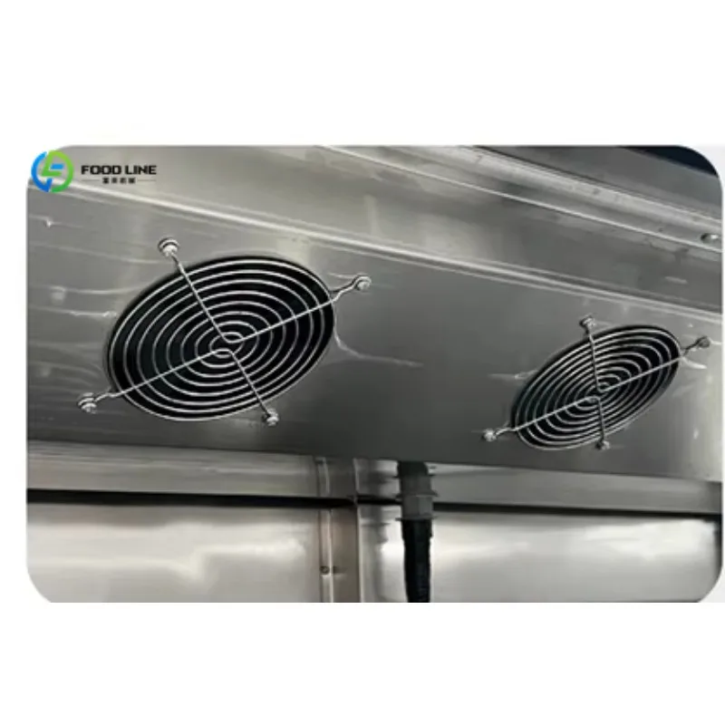 Customized Supermarket Refrigeration Equipment Window-Opening Air Curtain Cabinet for Cooling Fruits and Vegetables