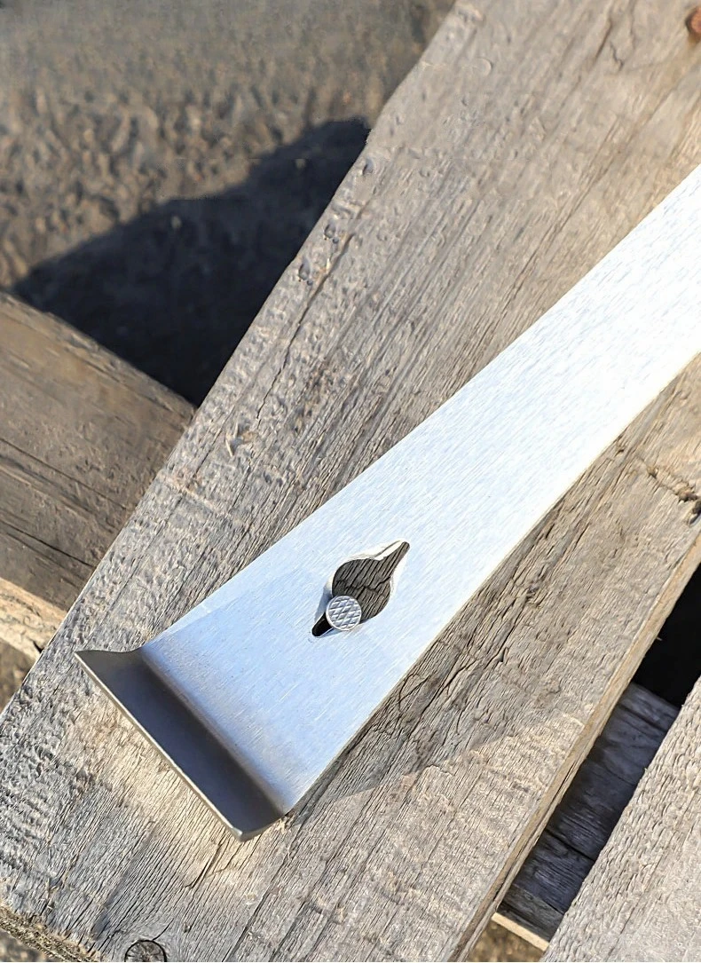 

Stainless Steel Scraper Woodworking Nail Installation Wooden Door Multifunctional Pry Bar Shovel Blade Stainless Steel Pry Bar