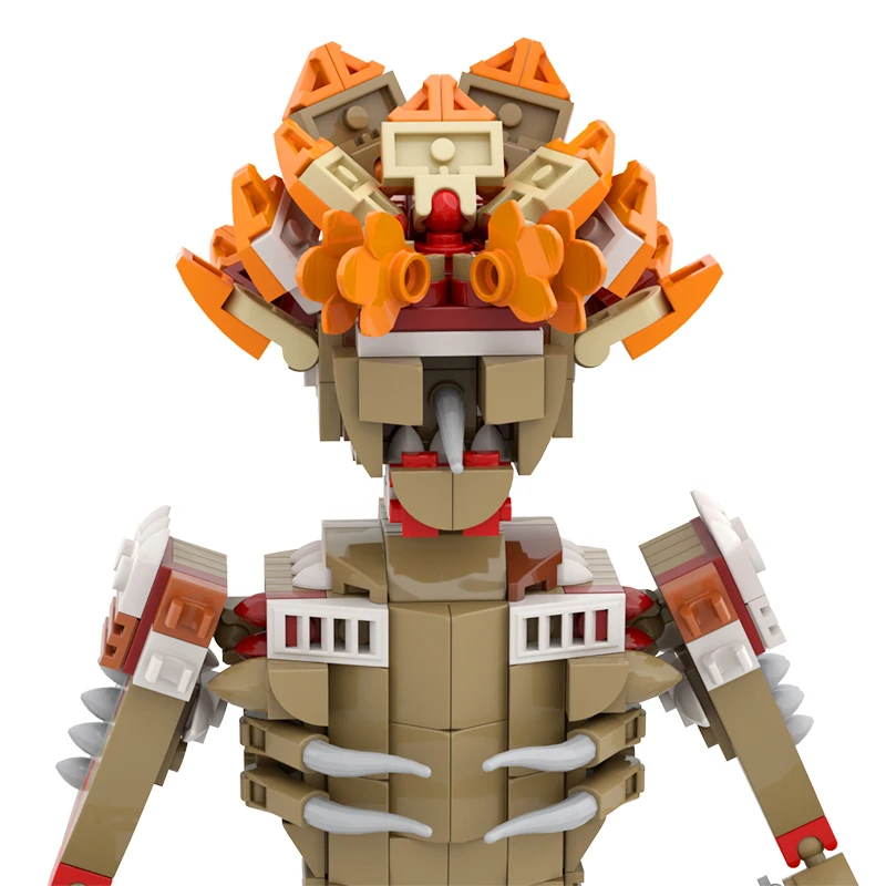 MOC Filme O último de nós Stalkered Monstros Figuras set Building Blocks Demos-Clickerss Brinquedos Tijolos para Crianças Crianças Presentes Brinquedo