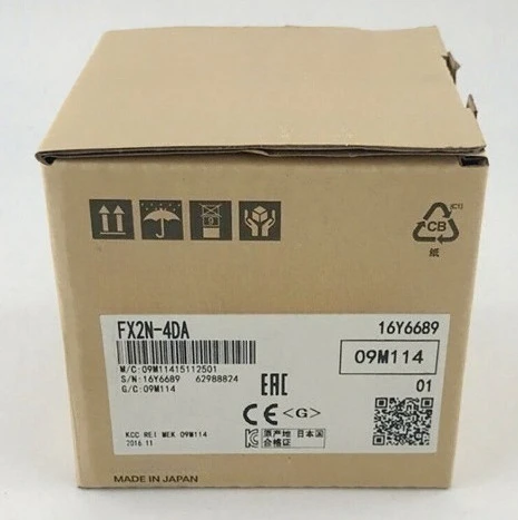 

Brand New 1pcs FX2N-4DA Full stock, hot-selling expansion module Expedited shipping