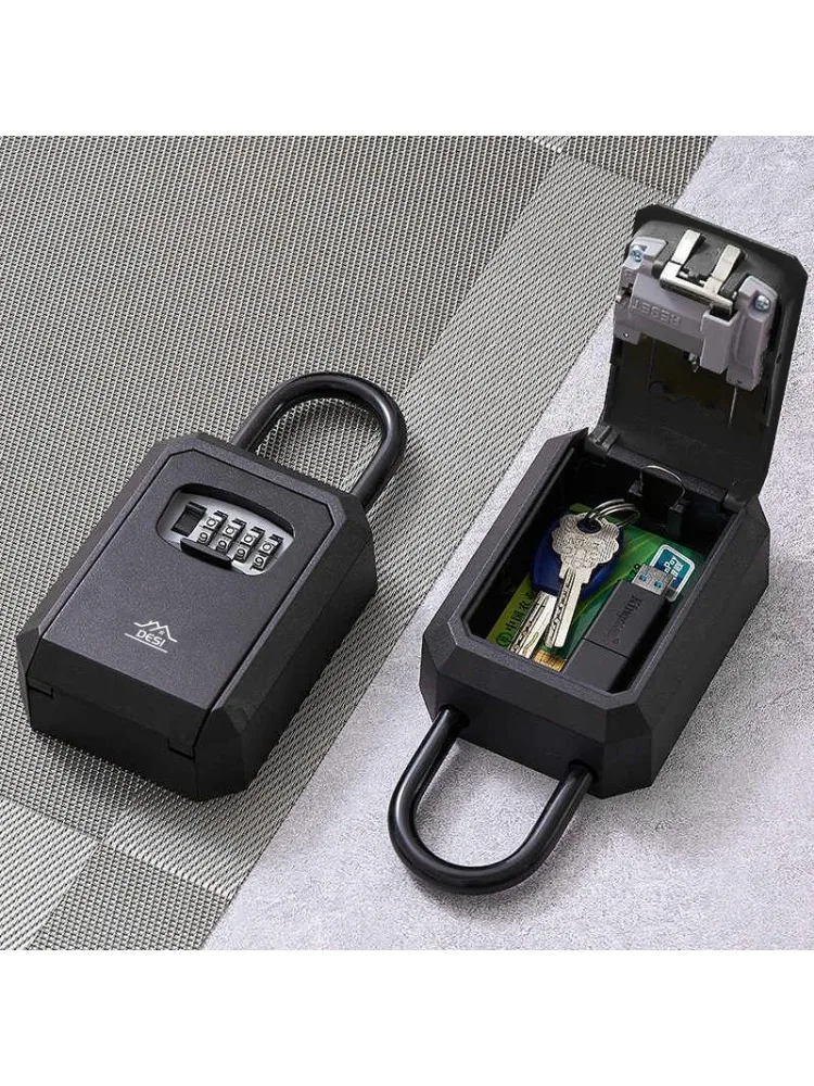 Decoration password, key box, temporary worker at the door, put the key on the door, and home key storage box.