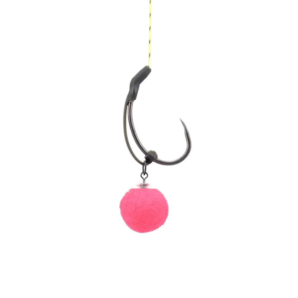 Hirisi 20Pcs Carp Fishing Accessories Hook Sleeves Ready D-rig Aligner Hooks Anti Tangle Sleeves Pop Up Boilies Terminal Tackle image 4