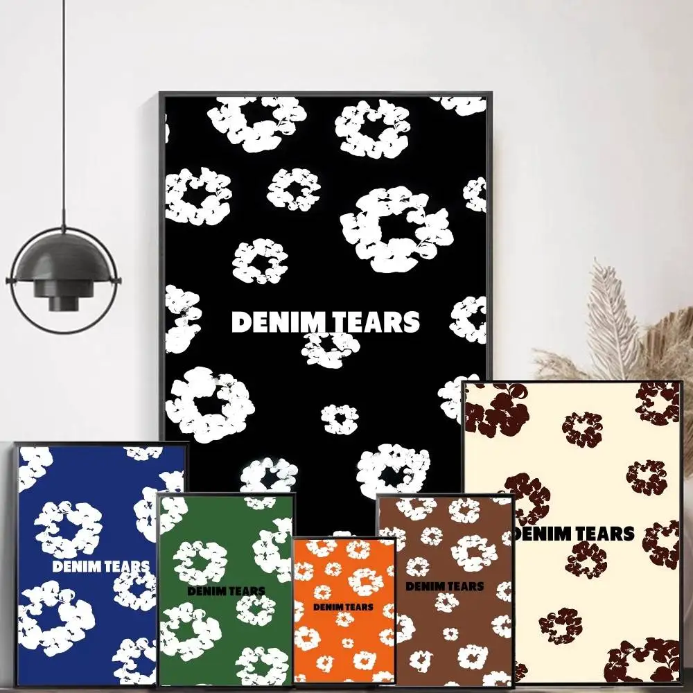 Luxury D-Denim T-Tears Anime Posters Sticky Whitepaper Prints Posters Artwork Kawaii Room Decor