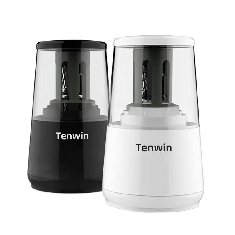 

Автоматическая электрическая точилка для карандашей Tenwin, USB, с контейнером, для детей