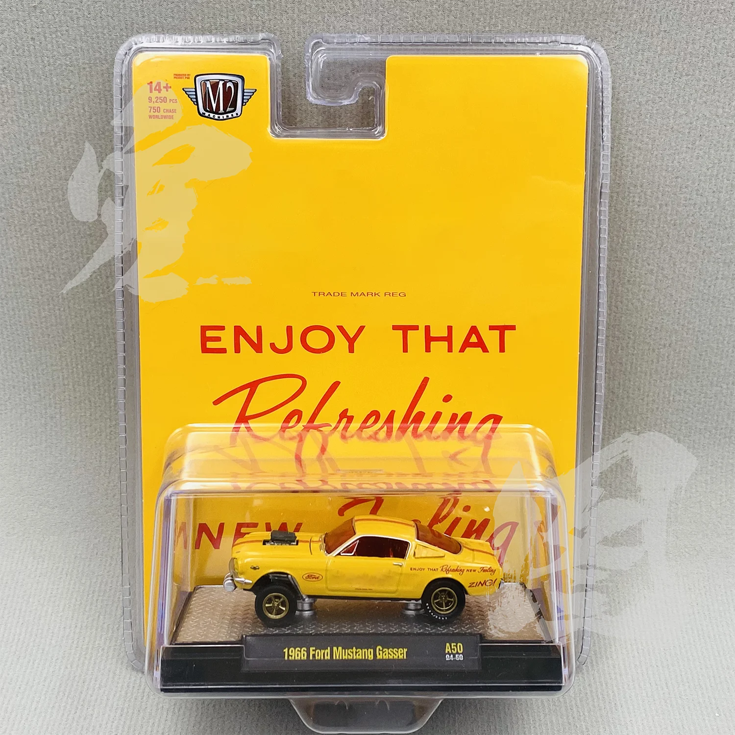 

M2 Machines 1:64 Scale Diecast Alloy 1966 Ford Mustang Gasser Toys Cars Model Classics Adult Gifts Souvenir Static Display
