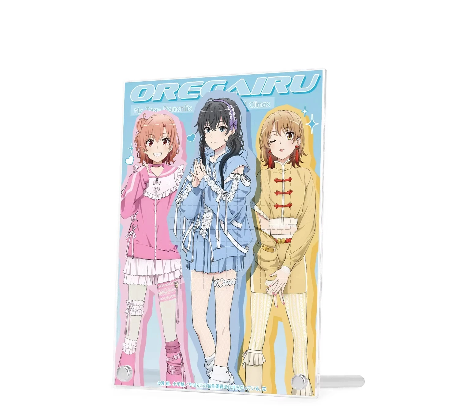 Gioco Yui Yuigahama Yukino Yukinoshita Acrilico Stand Doll Anime Iroha Isshiki Figura Modello Cosplay Giocattolo per il Regalo