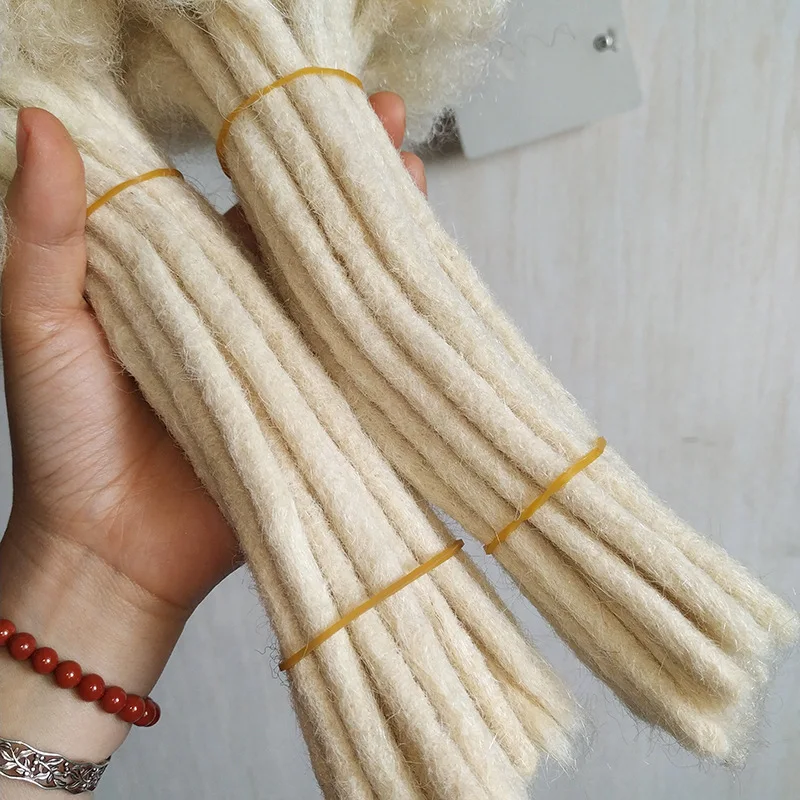 0.4 0.6 0.8 سنتيمتر 613 شقراء 100% الشعر البشري Dreadlock ملحقات Loc ملحقات الشعر البشري الدائم Loc ملحقات الشعر البشري