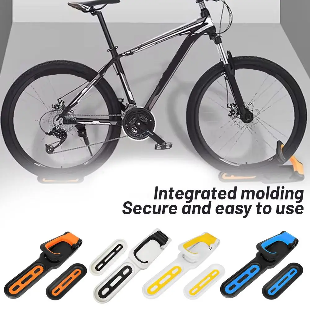 1PC Bicycle Wall Mount Rack Mtb Road Bike Storage Fixed Bike Buckle Parking Cycling Support Holder Hook Stand Hanging Brack L4J6